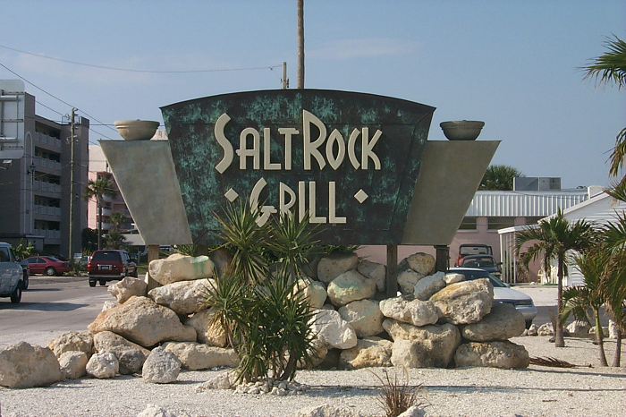 Salt Rock Grill Sign